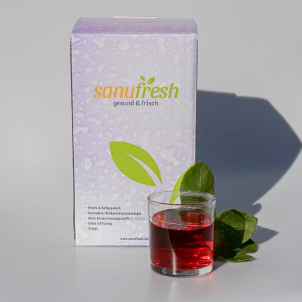 Sanufresh® Granatapfel trifft Resveratrol (3 Liter Saftbox) 