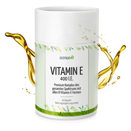Vitamin E Premium Komplex Ölkapseln 